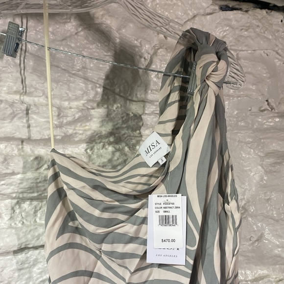 NWT Misa Los Angeles One Shoulder Dress - Picture 5 of 6